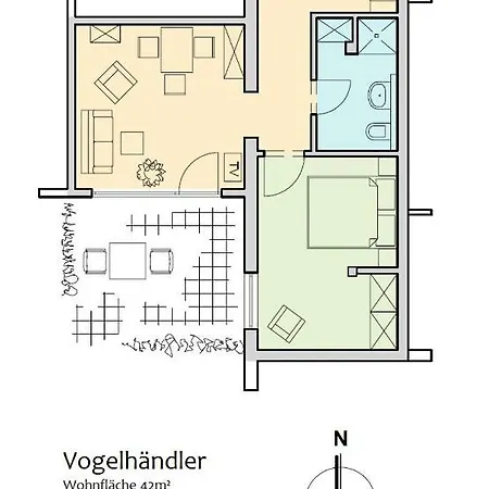 Immenhagen 公寓 *